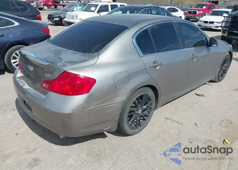 2007 Infiniti G35 Sport из США, поврежденный, VIN JNKBV61E97M700799